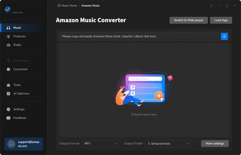 Copy songs URL